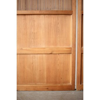 白木極細格子戸 2枚1組　L1139 