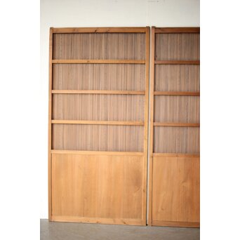 白木極細格子戸 2枚1組　L1139 