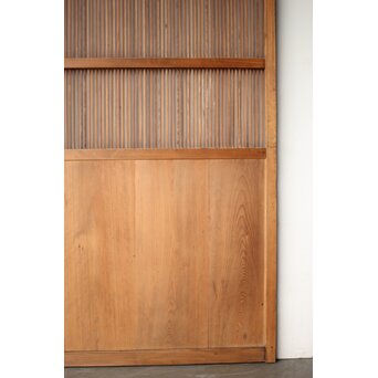 白木極細格子戸 2枚1組　L1139 