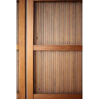 白木極細格子戸 2枚1組　L1139 