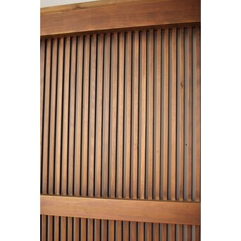 白木極細格子戸 2枚1組　L1139 