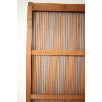 白木極細格子戸 2枚1組　L1139 