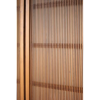 白木極細格子戸 2枚1組　L1139 