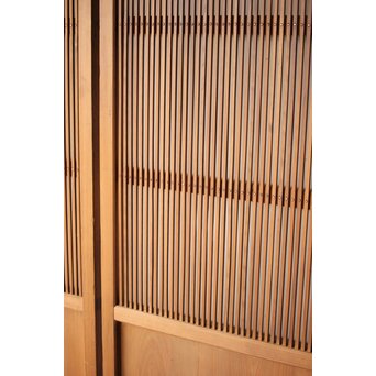 白木極細格子戸 2枚1組　L1139 