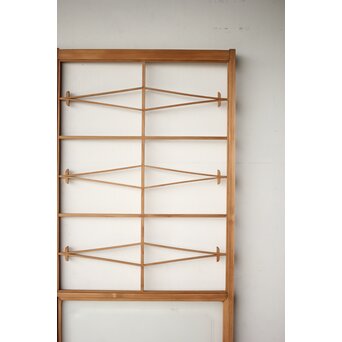 松の葉組子の障子戸 4枚1組　F271Y 