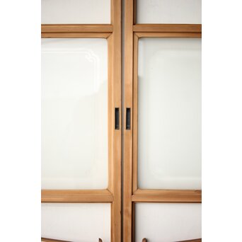 松の葉組子の障子戸 4枚1組　F271Y 