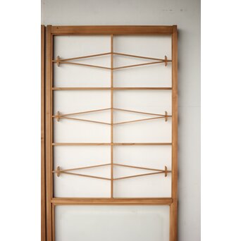 松の葉組子の障子戸 4枚1組　F271Y 