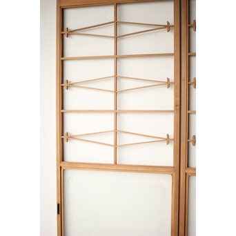 松の葉組子の障子戸 4枚1組　F271Y 