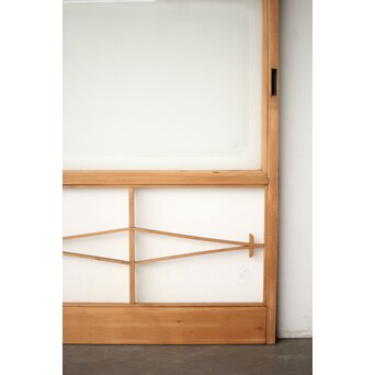 松の葉組子の障子戸 4枚1組　F271Y 