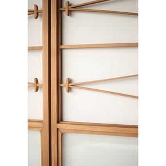 松の葉組子の障子戸 4枚1組　F271Y 