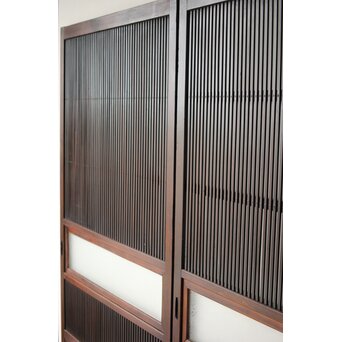 黒格子戸 2枚1組　L1140 