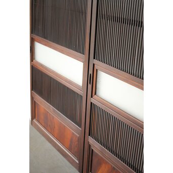 黒格子戸 2枚1組　L1140 