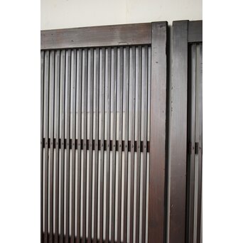 黒格子戸 2枚1組　L1140 