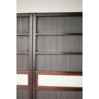 黒格子戸 2枚1組　L1140 