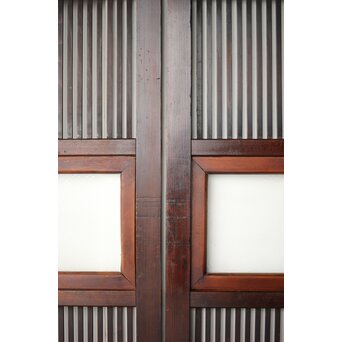 黒格子戸 2枚1組　L1140 