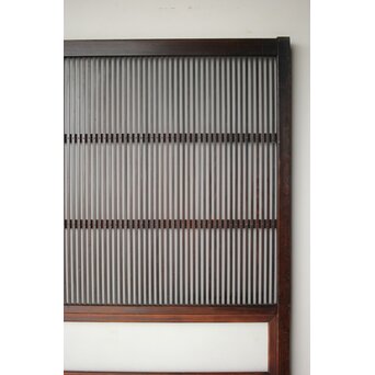 黒格子戸 2枚1組　L1140 