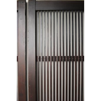 黒格子戸 2枚1組　L1140 