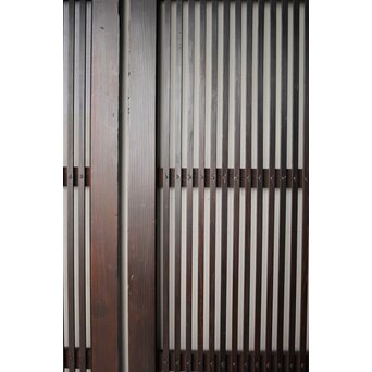 黒格子戸 2枚1組　L1140 