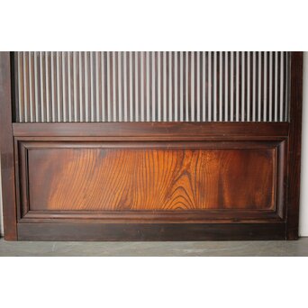 黒格子戸 2枚1組　L1140 