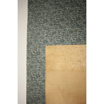 斎藤畸庵 山水図 絹本掛軸　Z525 