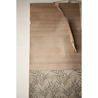 水墨画 古画 竹虎 紙本掛軸　Z526 