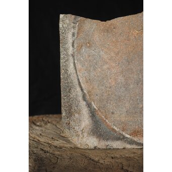 備前 窯道具 牡丹餅 陶板　P486 