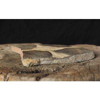 備前 窯道具 牡丹餅 陶板　P486 