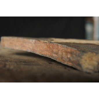 備前 窯道具 牡丹餅 陶板　P486 