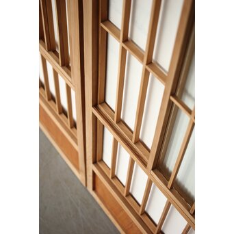 猫間/雪見障子戸 2枚1組　F272 