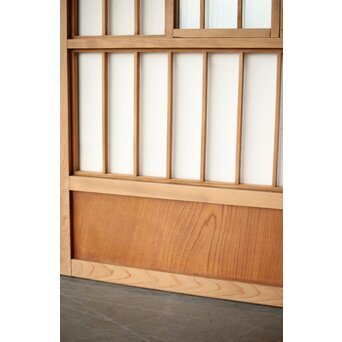 猫間/雪見障子戸 2枚1組　F272 