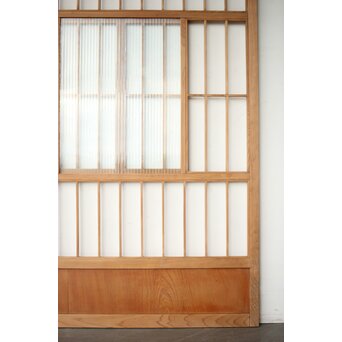 猫間/雪見障子戸 2枚1組　F272 