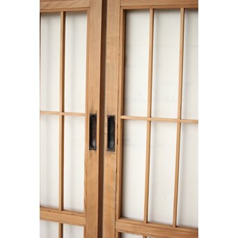 猫間/雪見障子戸 2枚1組　F272 