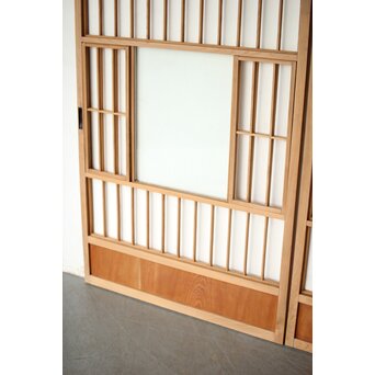 猫間/雪見障子戸 2枚1組　F272 
