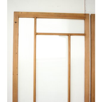 卍デザインガラス戸 4枚1組　GD0230Y 