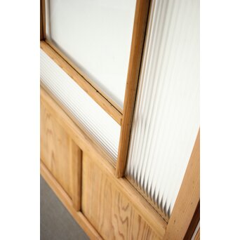 卍デザインガラス戸 4枚1組　GD0230Y 