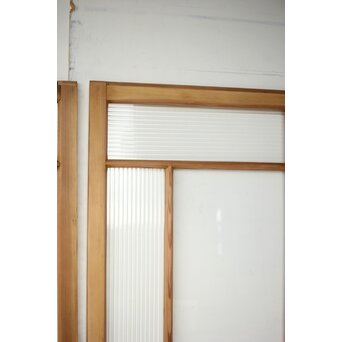 卍デザインガラス戸 4枚1組　GD0230Y 