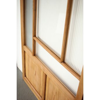 卍デザインガラス戸 4枚1組　GD0230Y 