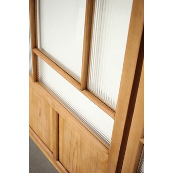 卍デザインガラス戸 4枚1組　GD0230Y 