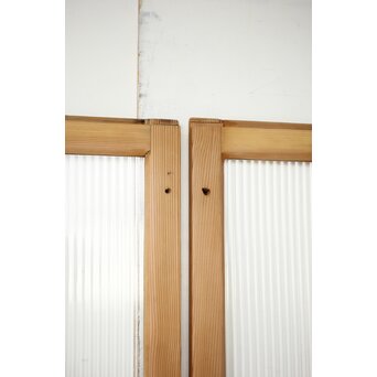 卍デザインガラス戸 4枚1組　GD0230Y 