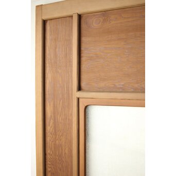 うずくり杉のにかわガラス建具　GD0231 