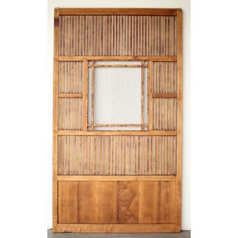 格子蔵戸　W0163 ウラ