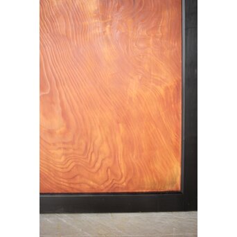 黒枠 杉一枚板 板戸 4枚1組　B1075Y 