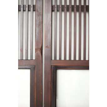 特殊幅 クリアガラス格子戸 2枚1組　L1142 