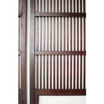 特殊幅 クリアガラス格子戸 2枚1組　L1142 