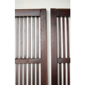 特殊幅 クリアガラス格子戸 2枚1組　L1142 