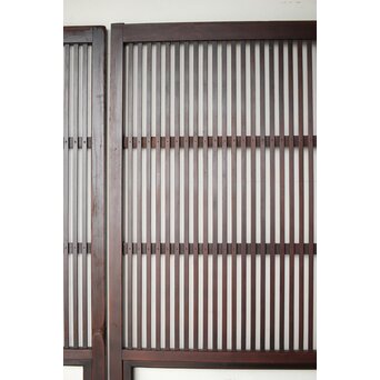 特殊幅 クリアガラス格子戸 2枚1組　L1142 