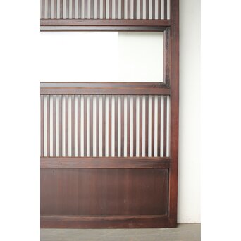 特殊幅 クリアガラス格子戸 2枚1組　L1142 