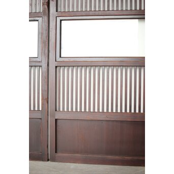 特殊幅 クリアガラス格子戸 2枚1組　L1142 