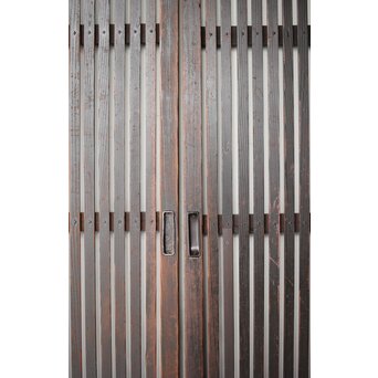 民藝 細格子戸 3枚1組　L1143 