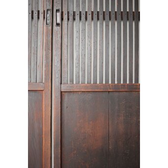 民藝 細格子戸 3枚1組　L1143 